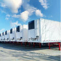 refrigerated semi trailer with strong loading capacity